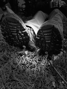 Scenes from the Trail- Resting Too